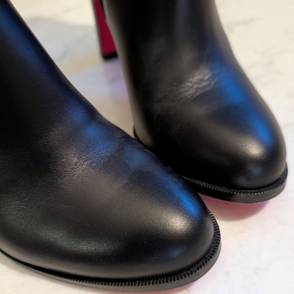 CHRISTIAN LOUBOUTIN adox heeled ankle boots 38.5 - Picture 7 of 10